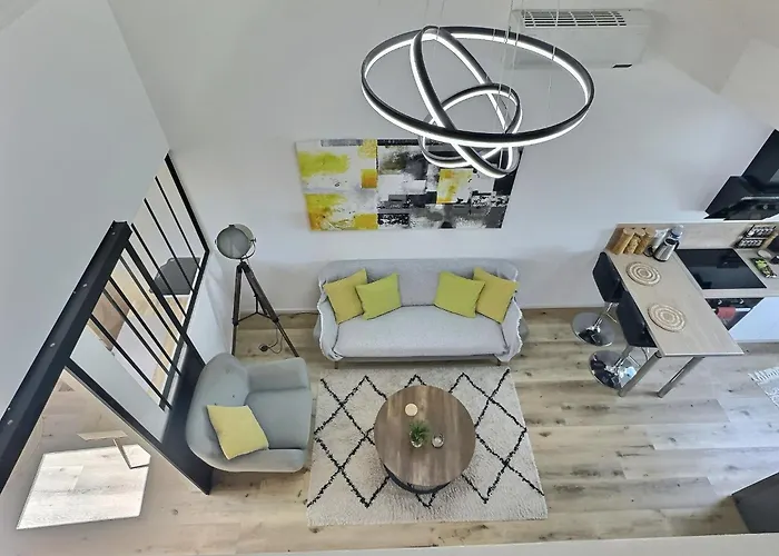 Loft Ravissant Avec Parking Gratuit