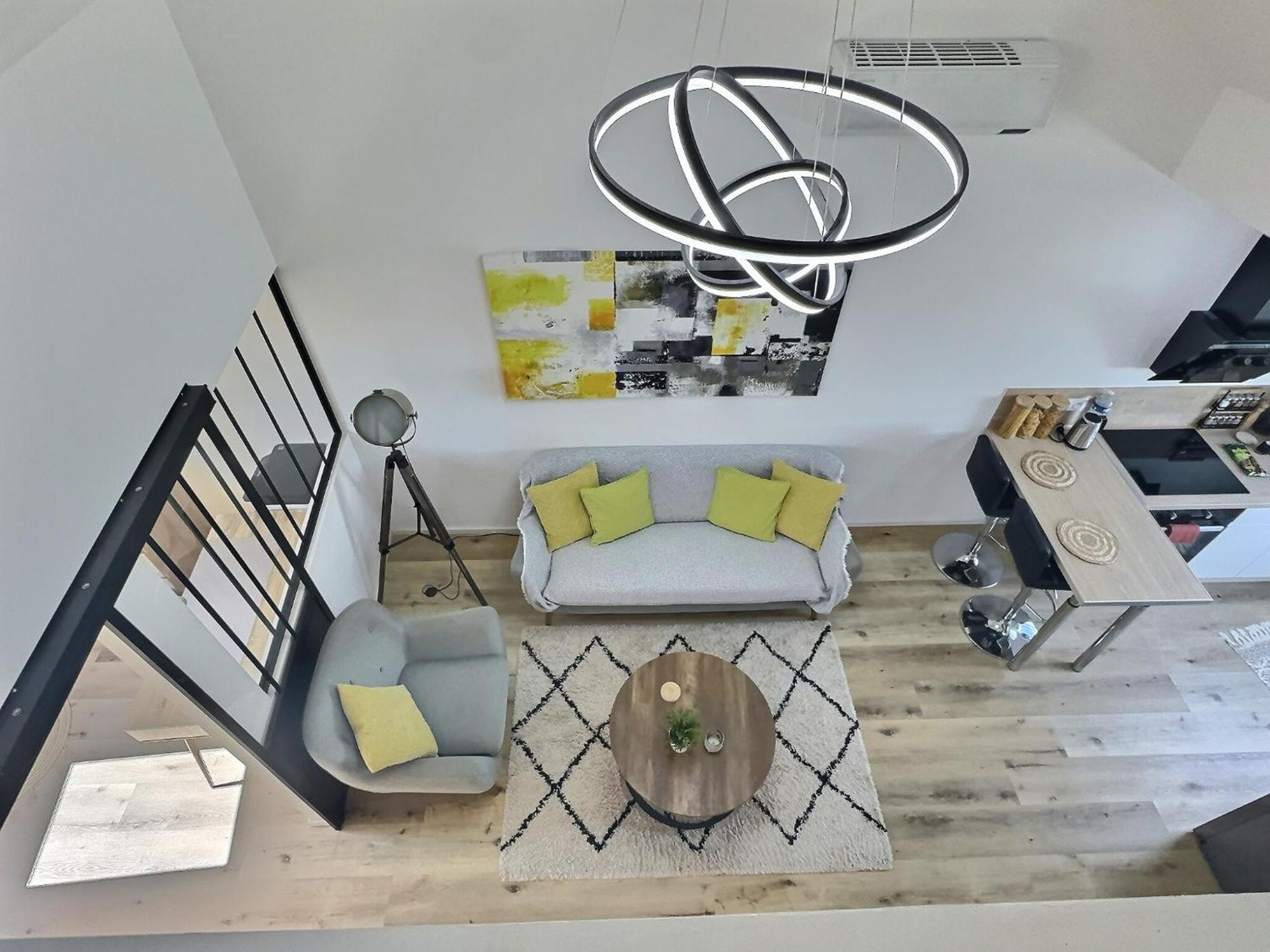 Apartment Loft Ravissant Avec Parking Gratuit *